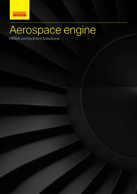 Capa: Aerospace engine — HRSA component solutions (EN)