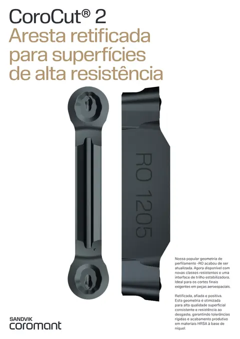 Capa: CoroCut 2 — flyer 25.2