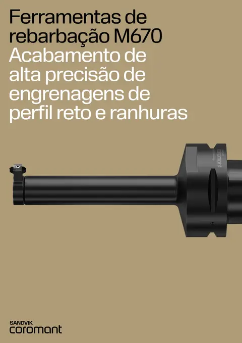 Capa: M670 — ferramentas de rebarbação de engrenagens