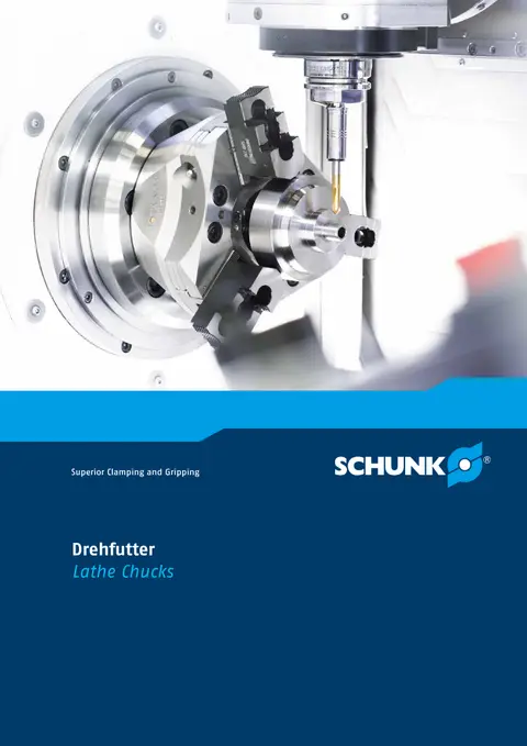 Capa: Lathe chucks 2020 — catálogo de placas (EN)
