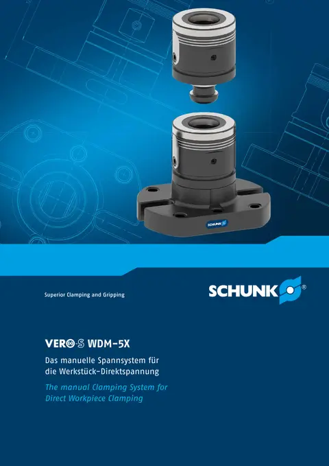 Capa: VERO-S WDM-5X — módulo direto na mesa 5 eixos