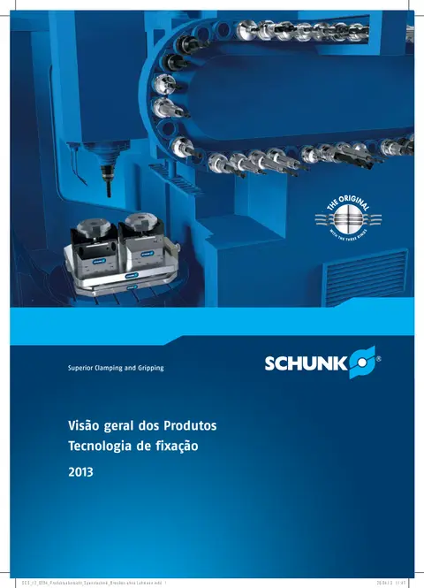Capa: Visão geral de fixação SCHUNK