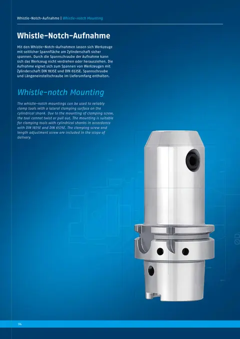 Capa: Mandril Whistle Notch