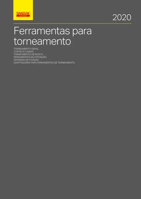 Ferramentas para torneamento — Sandvik Coromant
